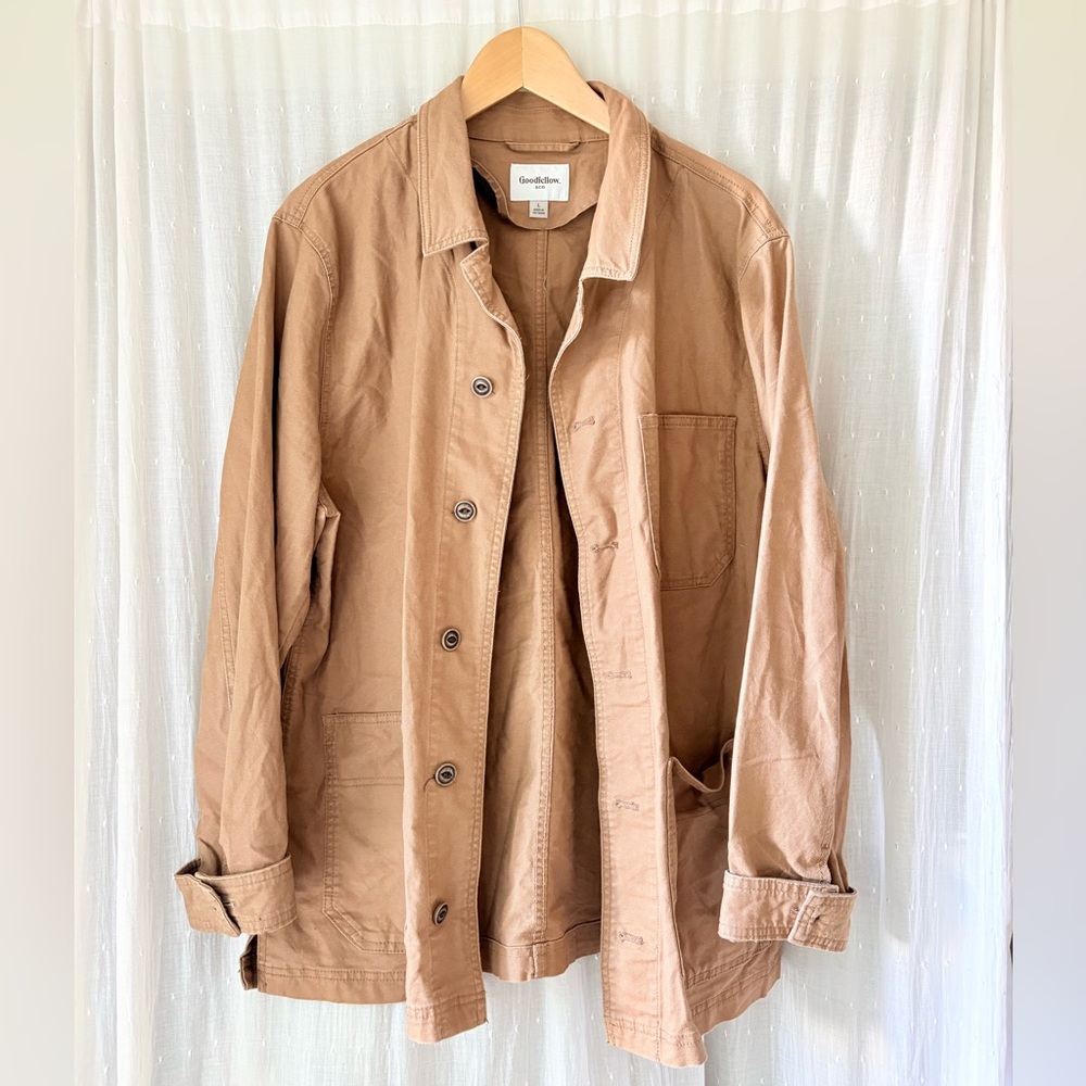 Goodfellow & Co Men's Light Brown Shirt Jacket